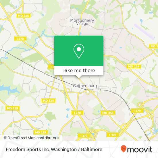 Freedom Sports Inc map