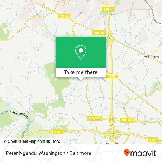 Mapa de Peter Ngandu
