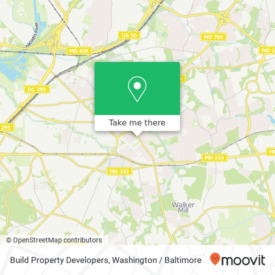 Build Property Developers map