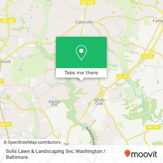 Mapa de Solis Lawn & Landscaping Svc
