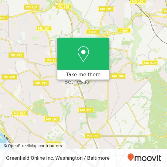 Mapa de Greenfield Online Inc