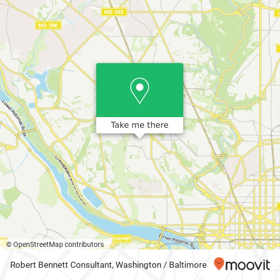 Robert Bennett Consultant map