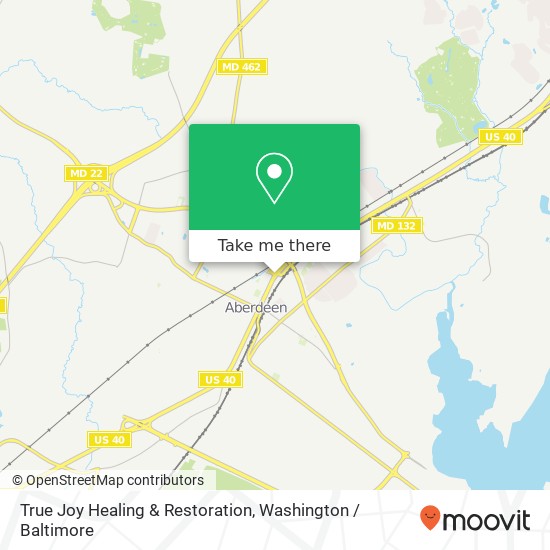 Mapa de True Joy Healing & Restoration