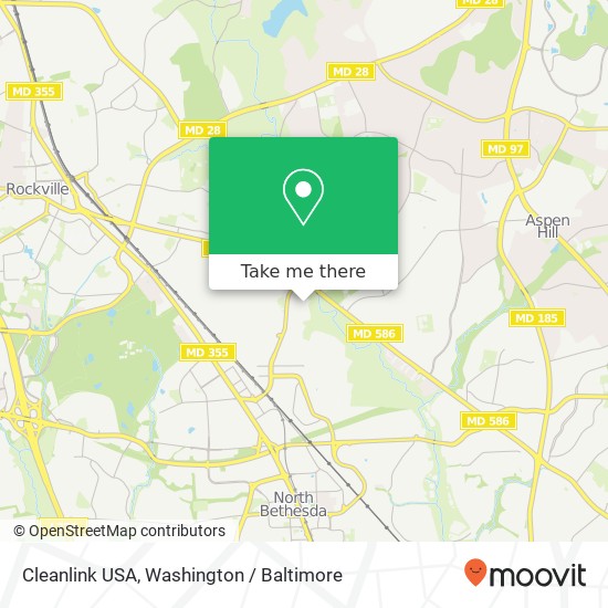 Mapa de Cleanlink USA