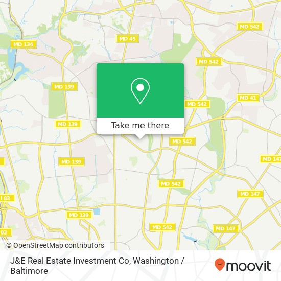 J&E Real Estate Investment Co map