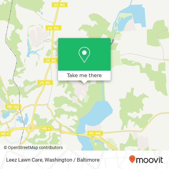 Leez Lawn Care map