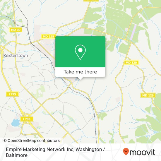 Mapa de Empire Marketing Network Inc