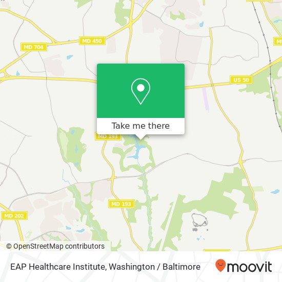 EAP Healthcare Institute map