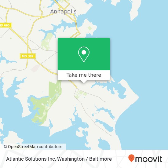 Mapa de Atlantic Solutions Inc