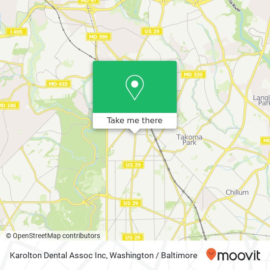 Karolton Dental Assoc Inc map