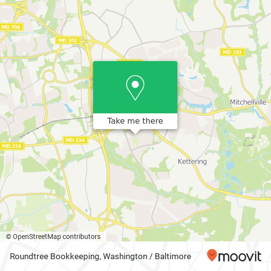 Roundtree Bookkeeping map