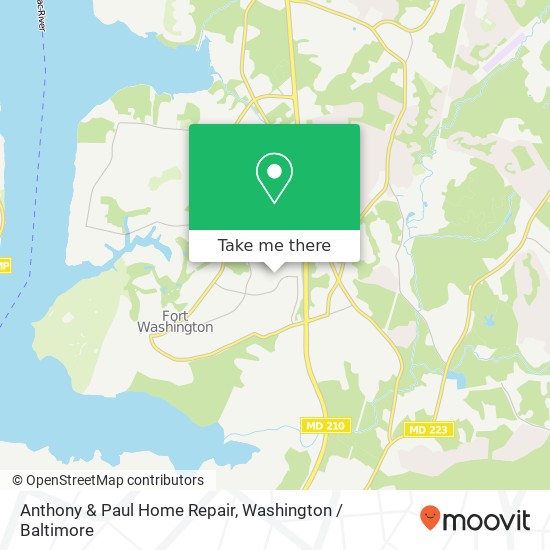 Anthony & Paul Home Repair map