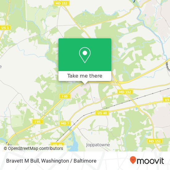 Bravett M Bull map