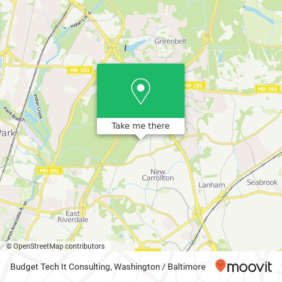 Budget Tech It Consulting map