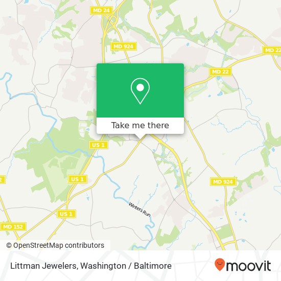 Littman Jewelers map