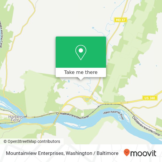 Mapa de Mountainview Enterprises