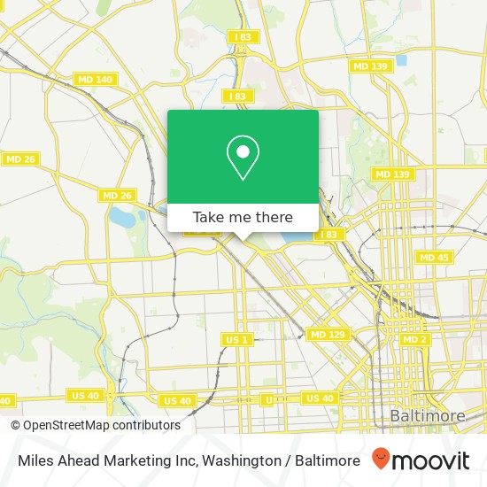 Mapa de Miles Ahead Marketing Inc