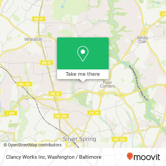 Clancy Works Inc map