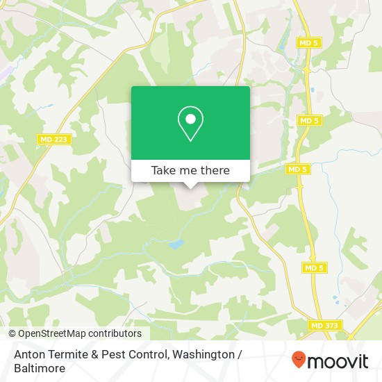 Anton Termite & Pest Control map