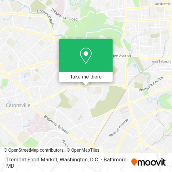 Tremont Food Market map