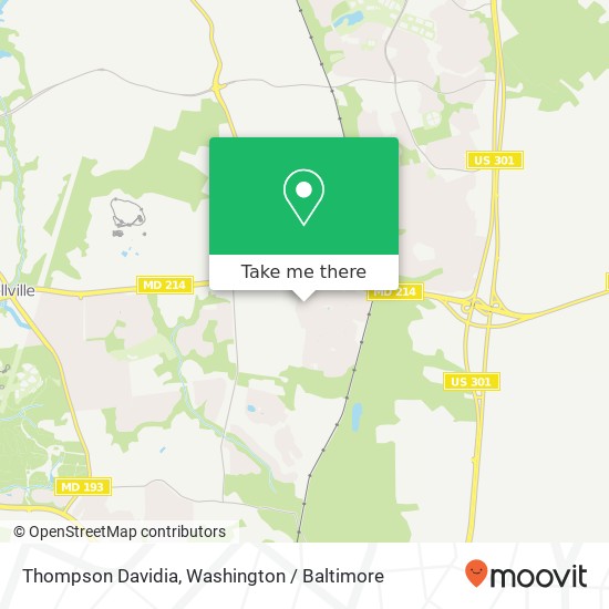 Mapa de Thompson Davidia