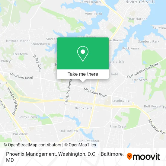 Phoenix Management map