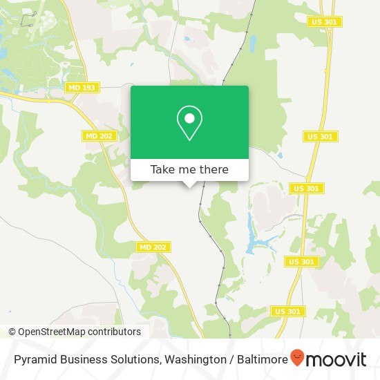 Pyramid Business Solutions map