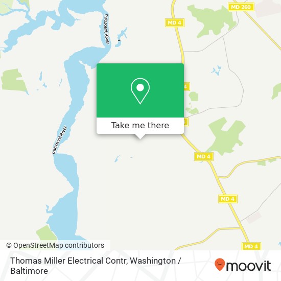 Mapa de Thomas Miller Electrical Contr