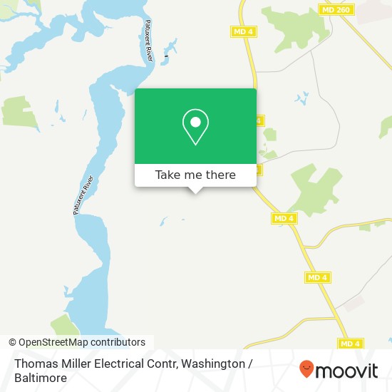 Thomas Miller Electrical Contr map