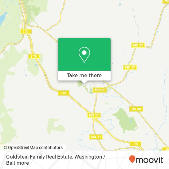 Goldstein Family Real Estate map