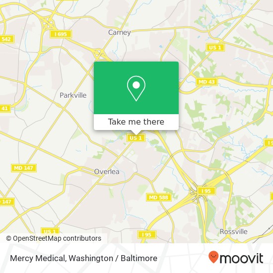 Mercy Medical map