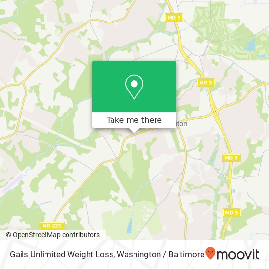 Mapa de Gails Unlimited Weight Loss