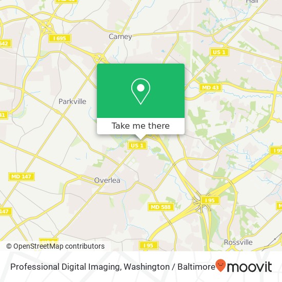 Mapa de Professional Digital Imaging