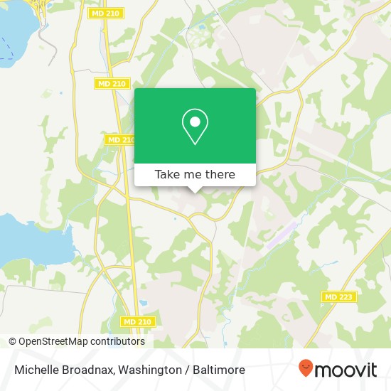 Michelle Broadnax map