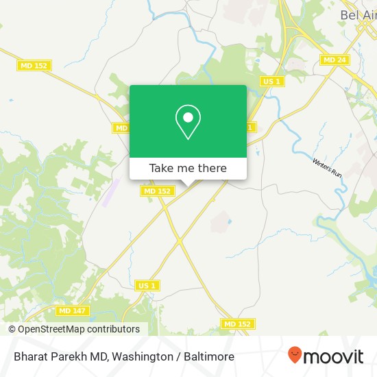Bharat Parekh MD map
