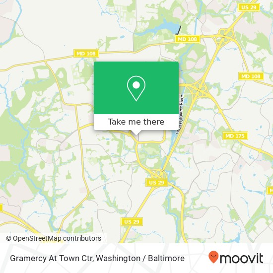 Mapa de Gramercy At Town Ctr