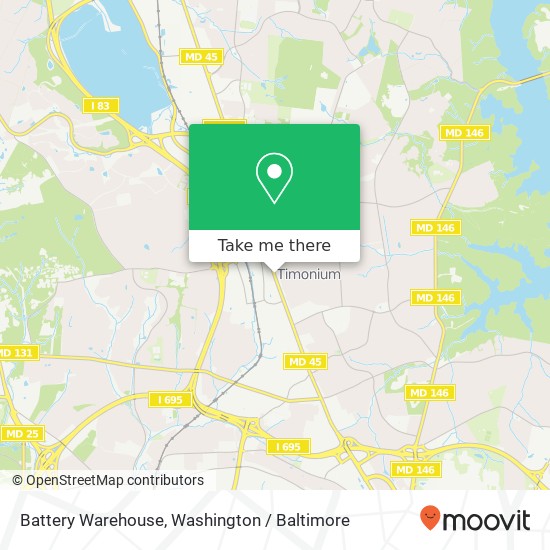 Battery Warehouse map