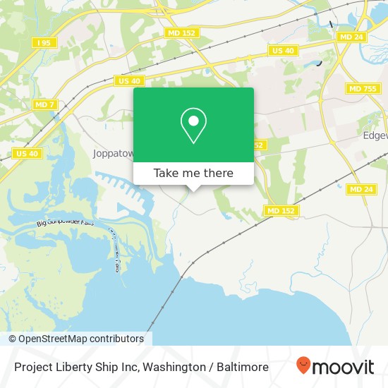 Mapa de Project Liberty Ship Inc