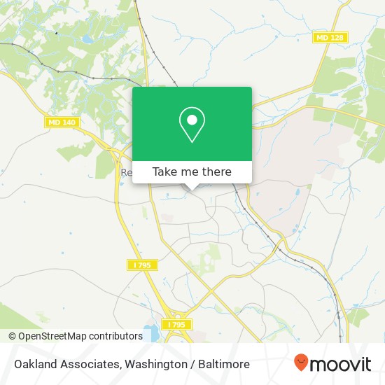 Mapa de Oakland Associates