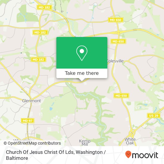 Church Of Jesus Christ Of Lds map