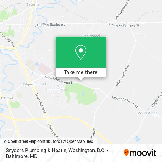 Mapa de Snyders Plumbing & Heatin