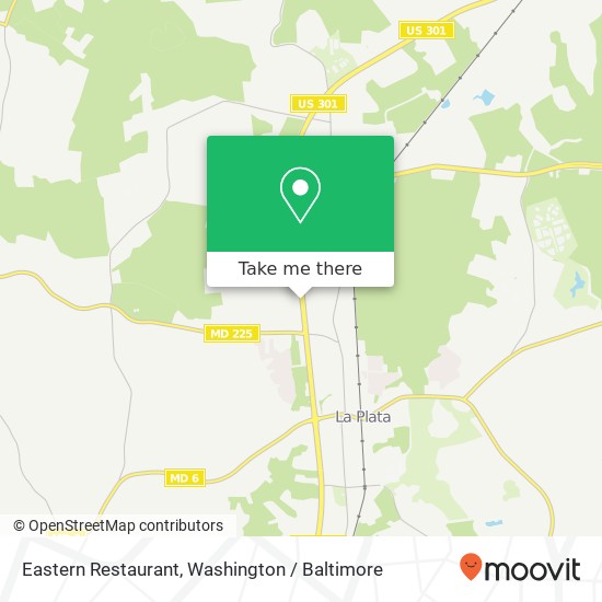 Mapa de Eastern Restaurant