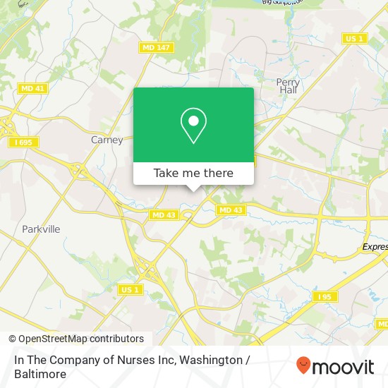 Mapa de In The Company of Nurses Inc