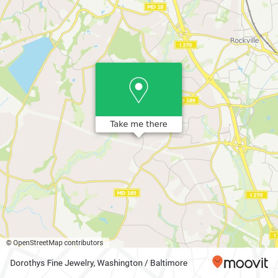 Mapa de Dorothys Fine Jewelry
