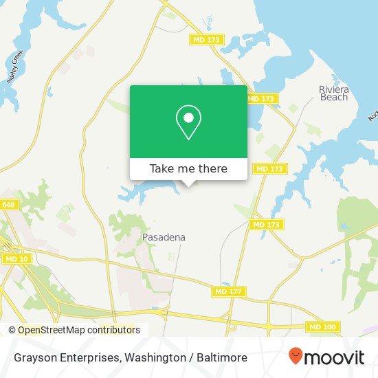 Mapa de Grayson Enterprises