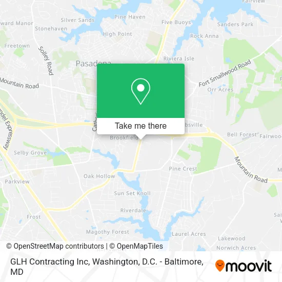 GLH Contracting Inc map