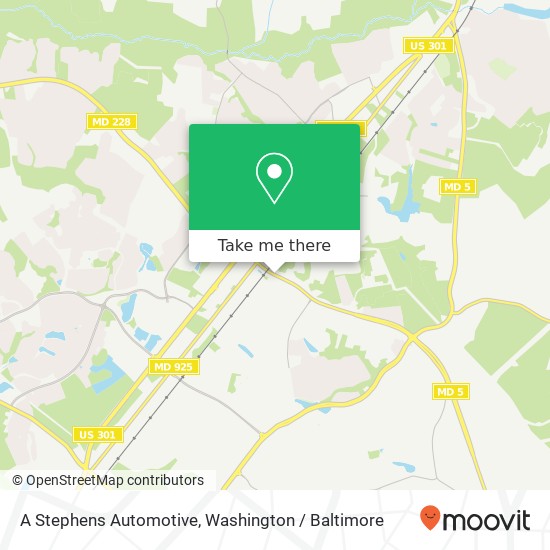 Mapa de A Stephens Automotive