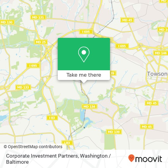 Mapa de Corporate Investment Partners