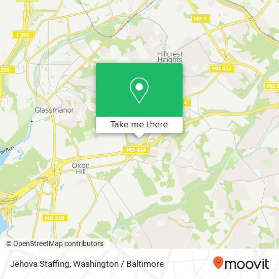 Jehova Staffing map