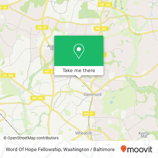 Mapa de Word Of Hope Fellowship